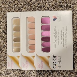 NIB - Color Street bundle of 3 sets